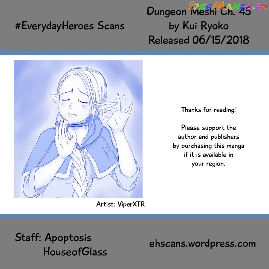 Read Dungeon Meshi ENGLISH Manga Online