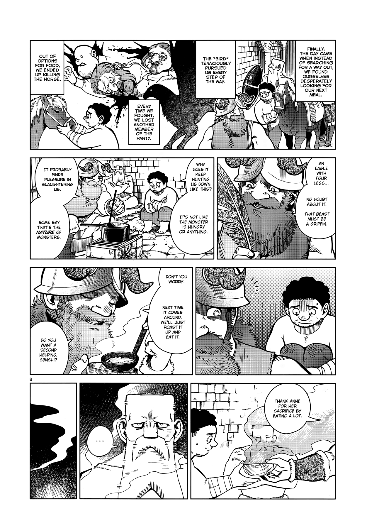 Read Dungeon Meshi ENGLISH Manga Online