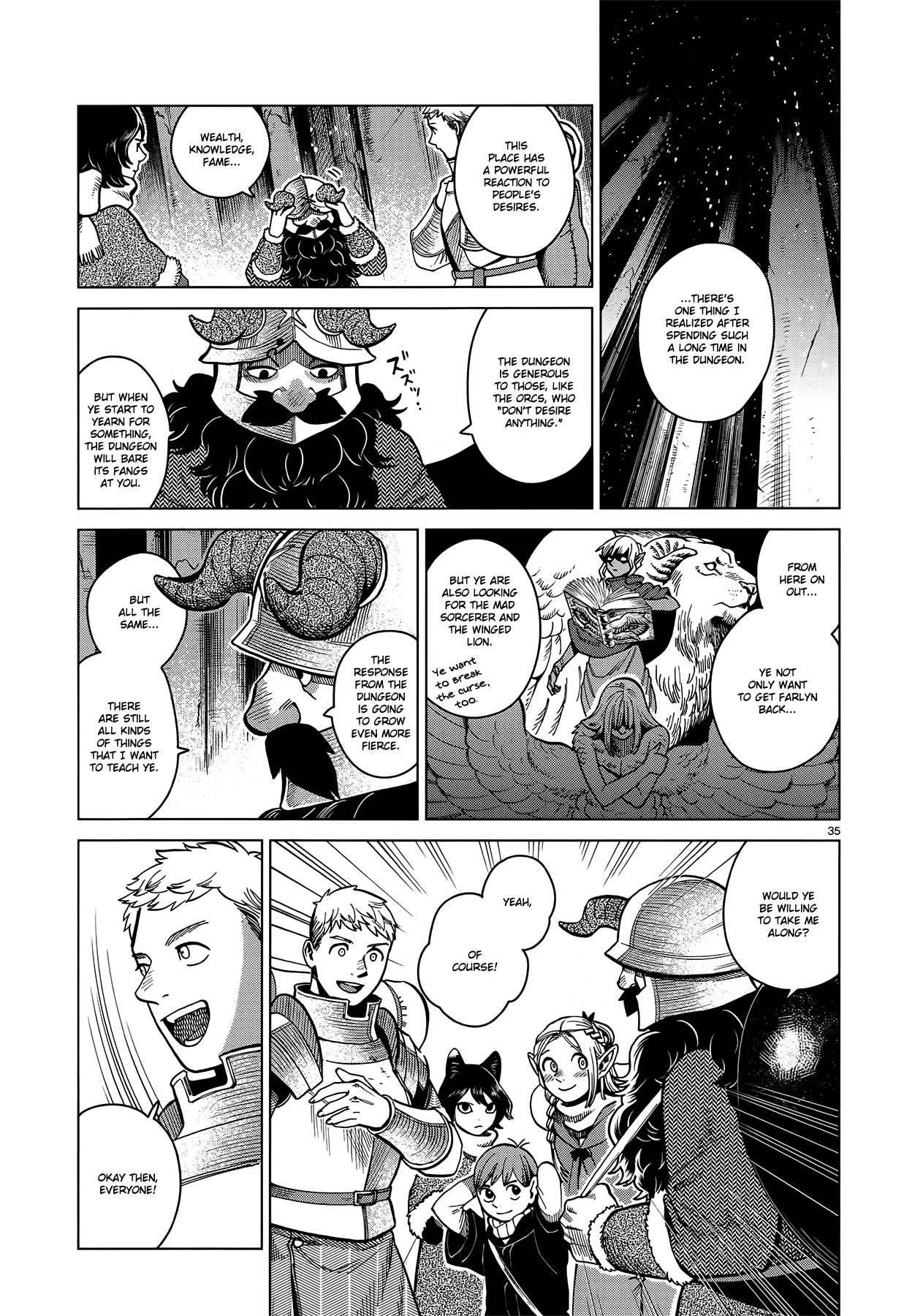 Read Dungeon Meshi ENGLISH Manga Online