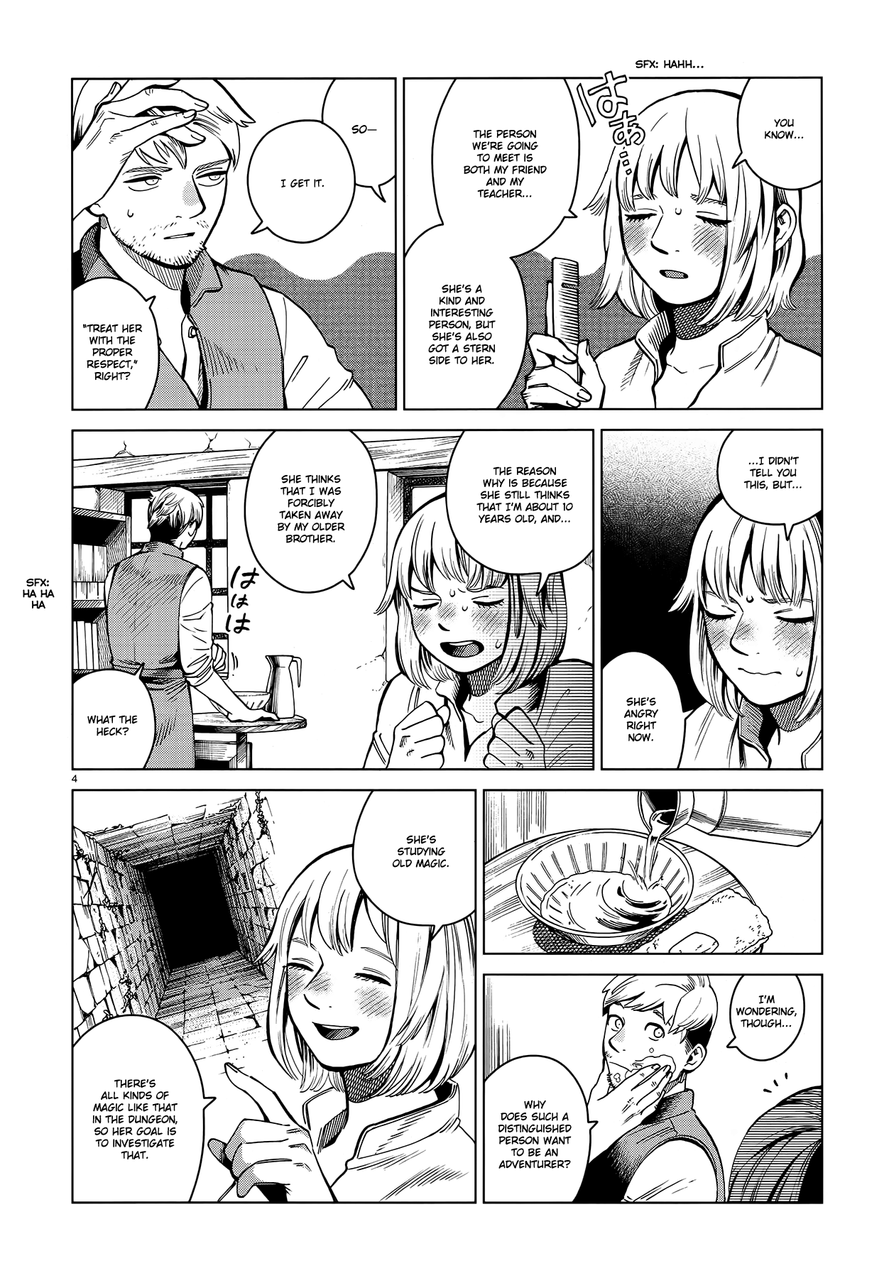 Read Dungeon Meshi ENGLISH Manga Online