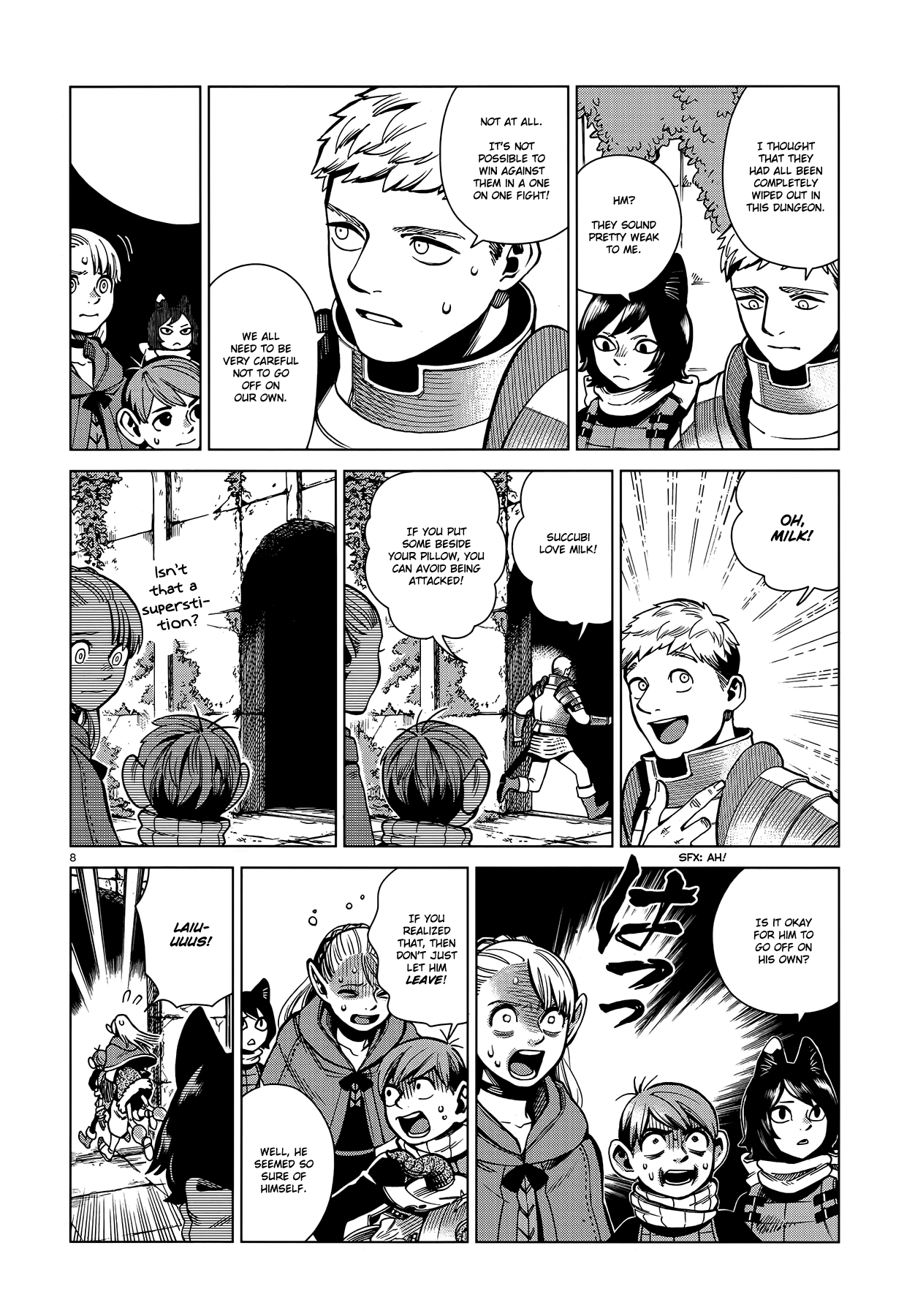 Read Dungeon Meshi ENGLISH Manga Online