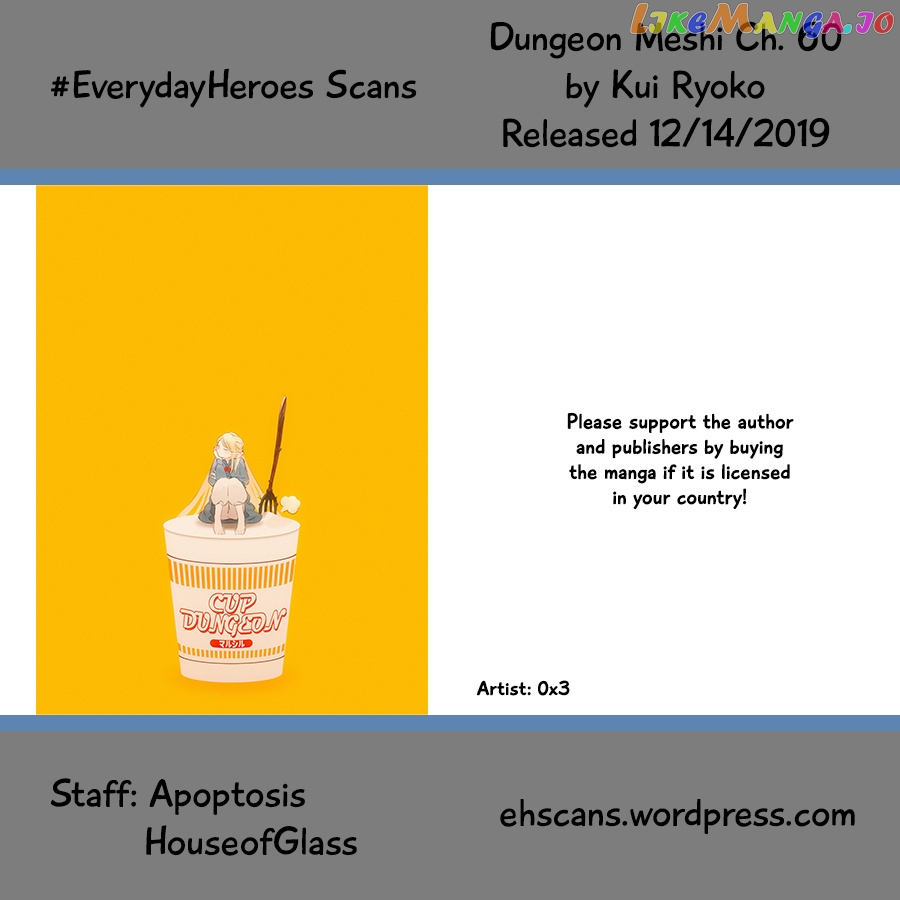 Read Dungeon Meshi ENGLISH Manga Online