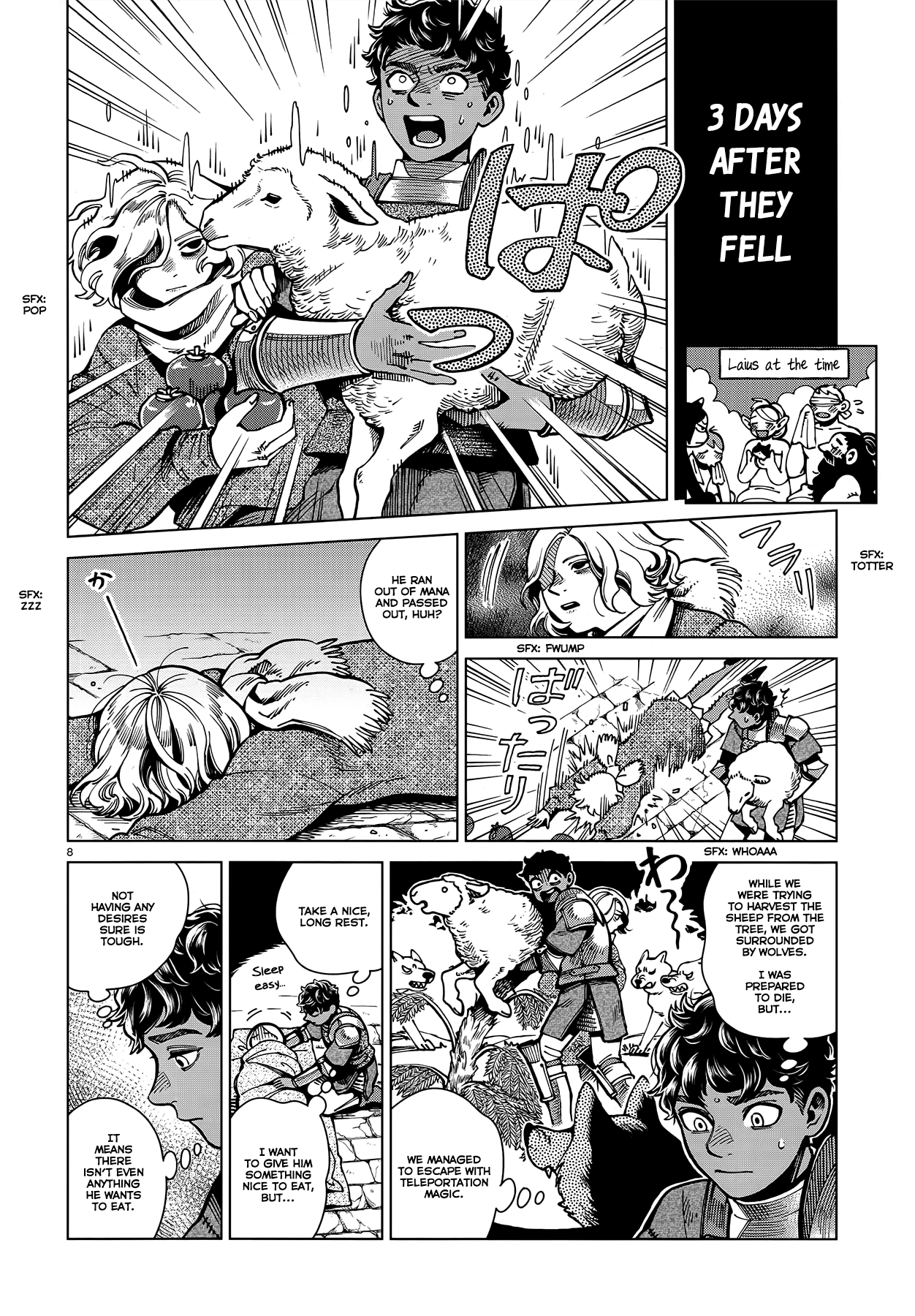 Read Dungeon Meshi ENGLISH Manga Online