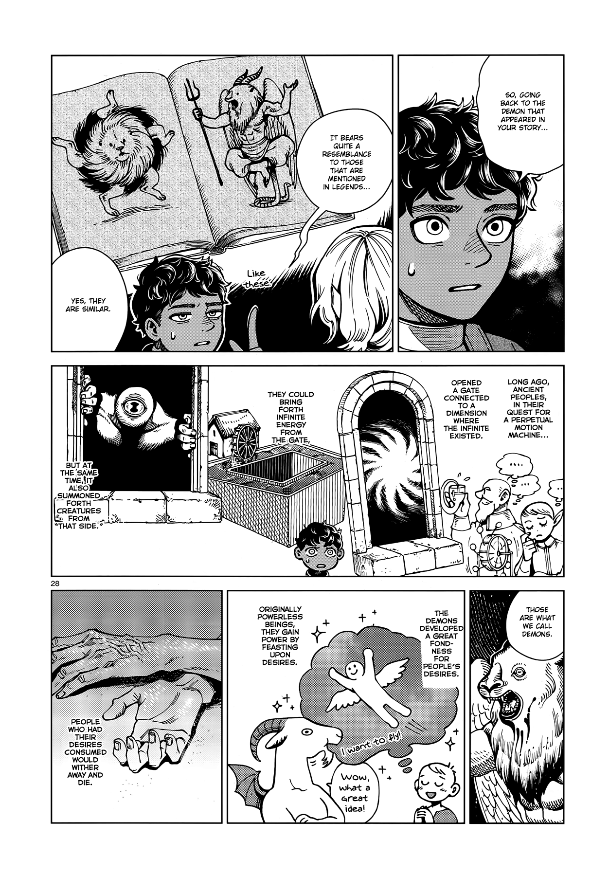 Read Dungeon Meshi ENGLISH Manga Online