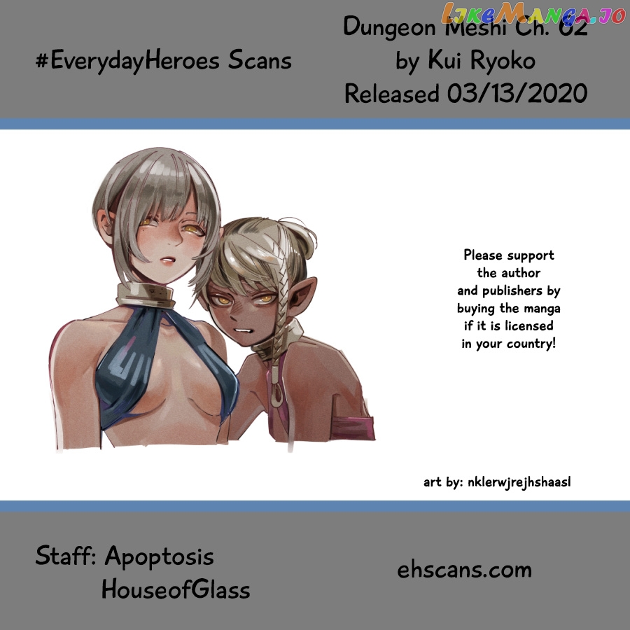 Read Dungeon Meshi ENGLISH Manga Online