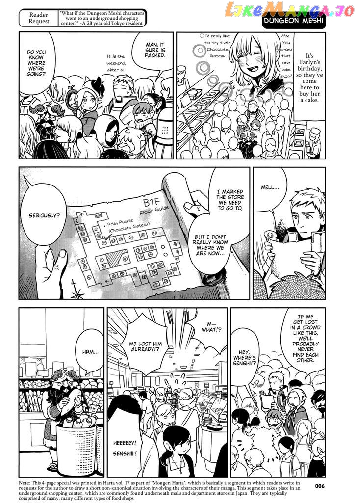 Read Dungeon Meshi ENGLISH Manga Online