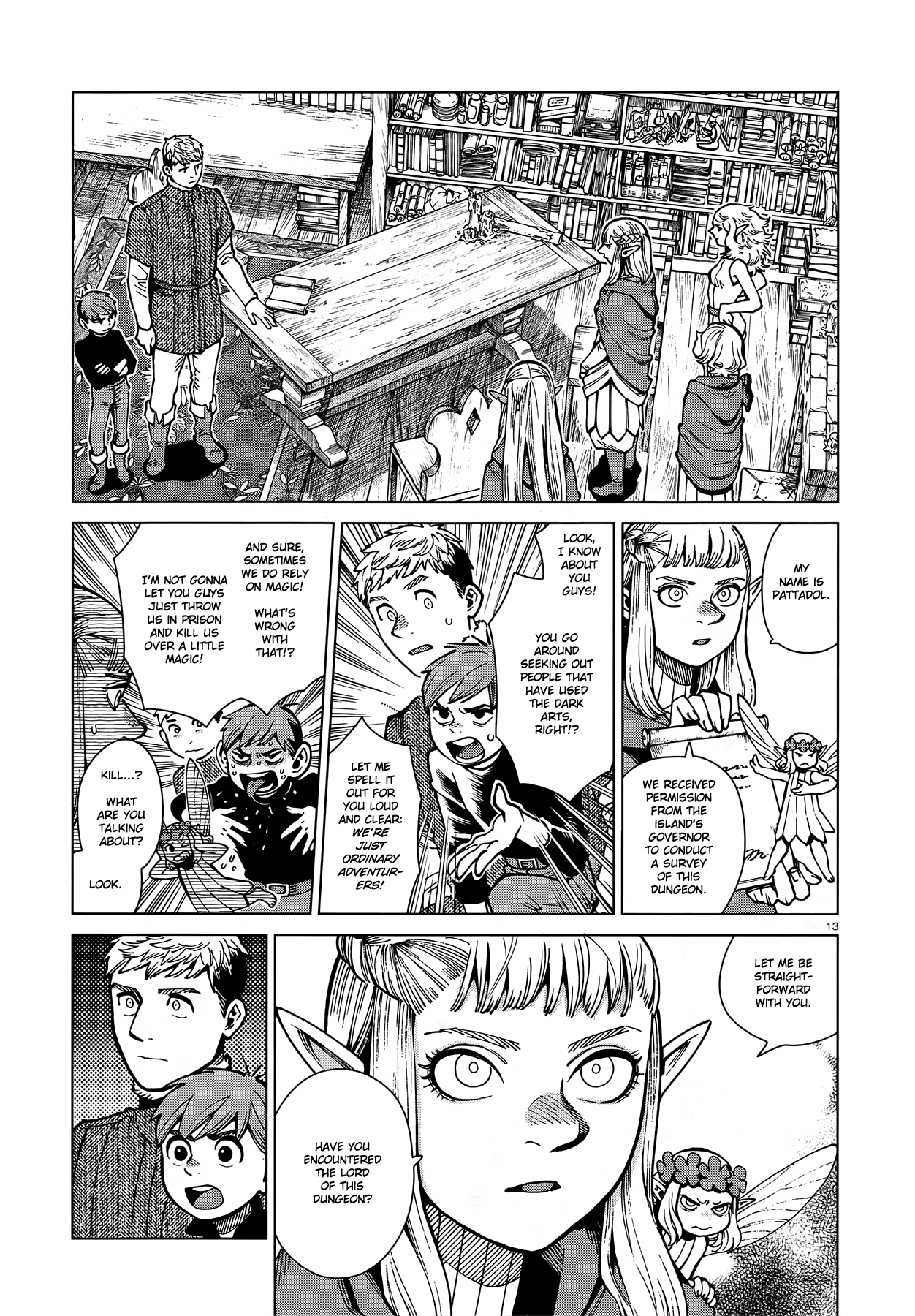 Read Dungeon Meshi ENGLISH Manga Online