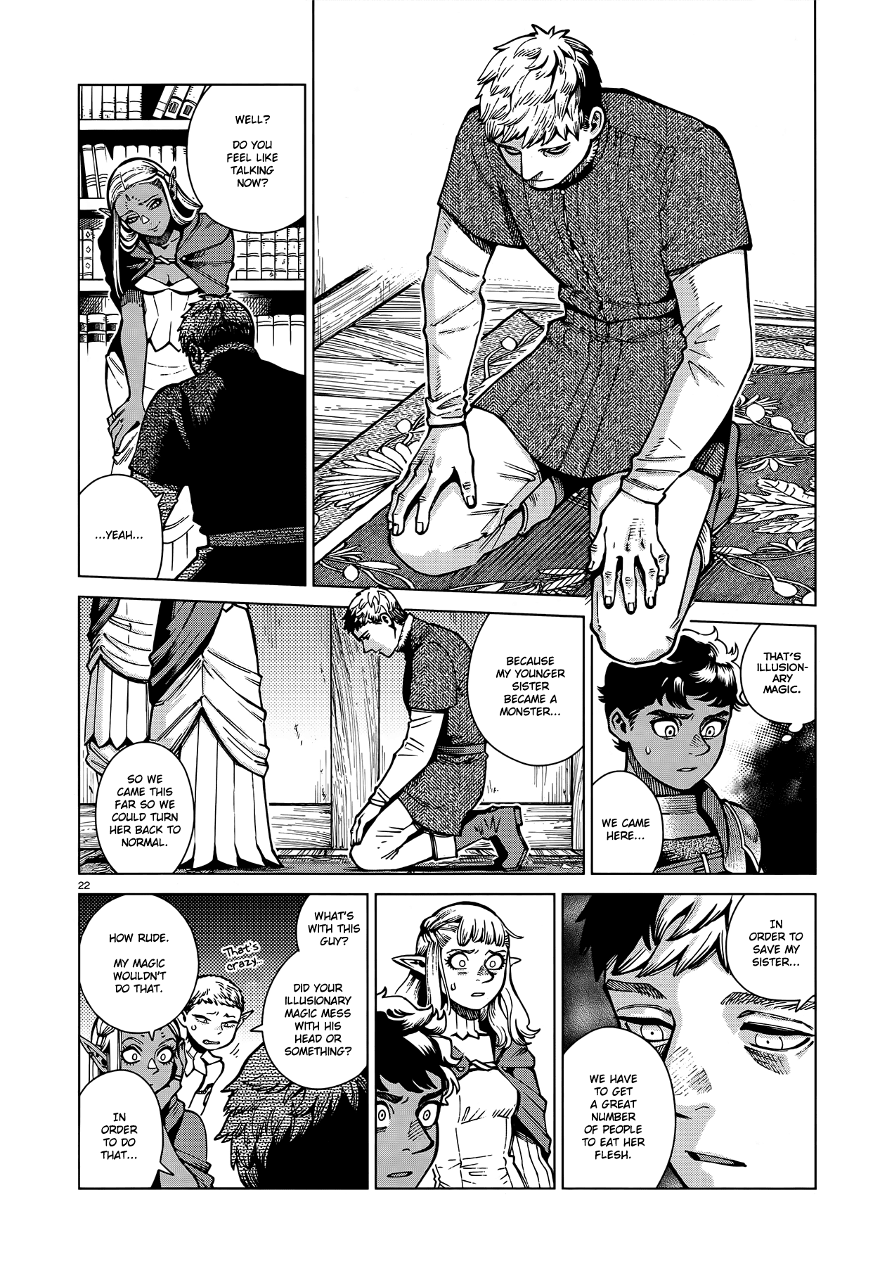 Read Dungeon Meshi ENGLISH Manga Online