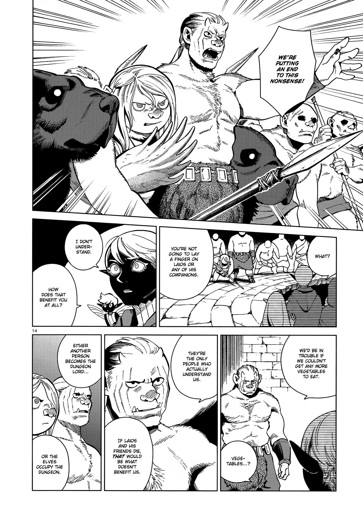 Read Dungeon Meshi ENGLISH Manga Online