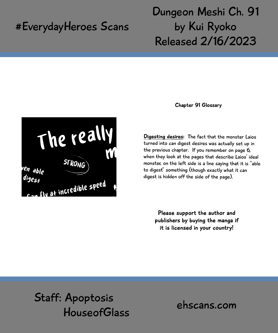 Read Dungeon Meshi ENGLISH Manga Online