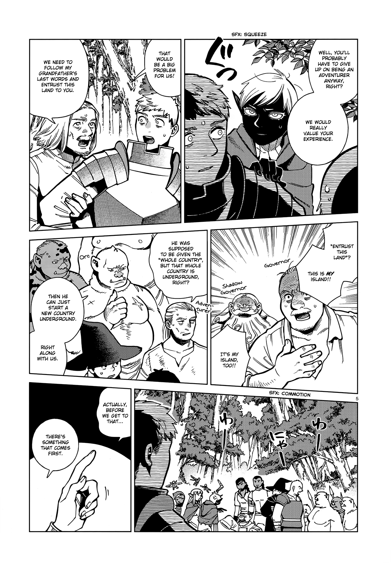 Read Dungeon Meshi ENGLISH Manga Online