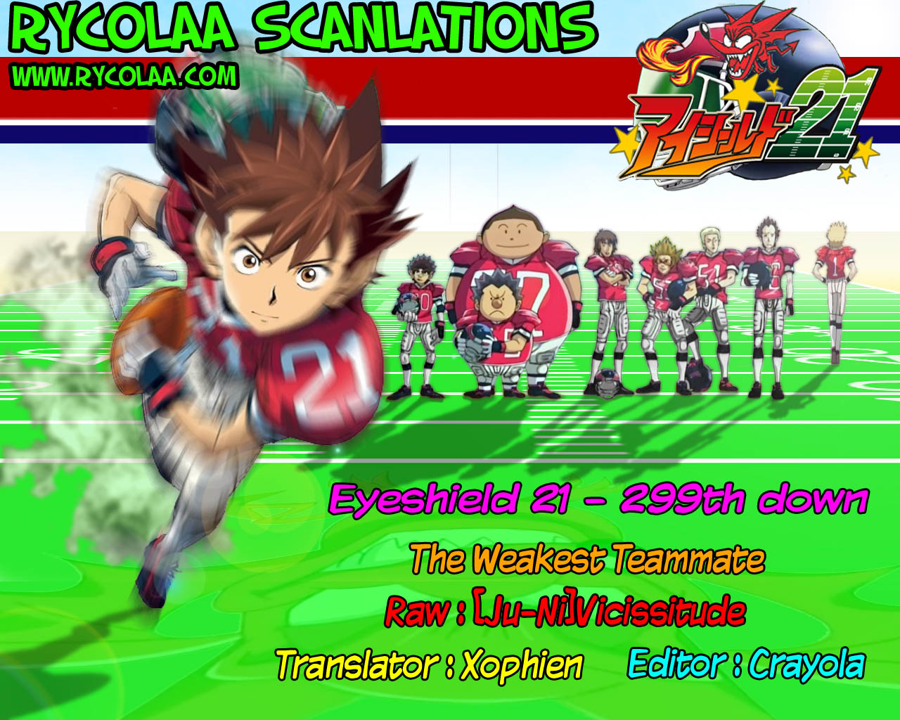 Read Eyeshield 21 ENGLISH Manga Online