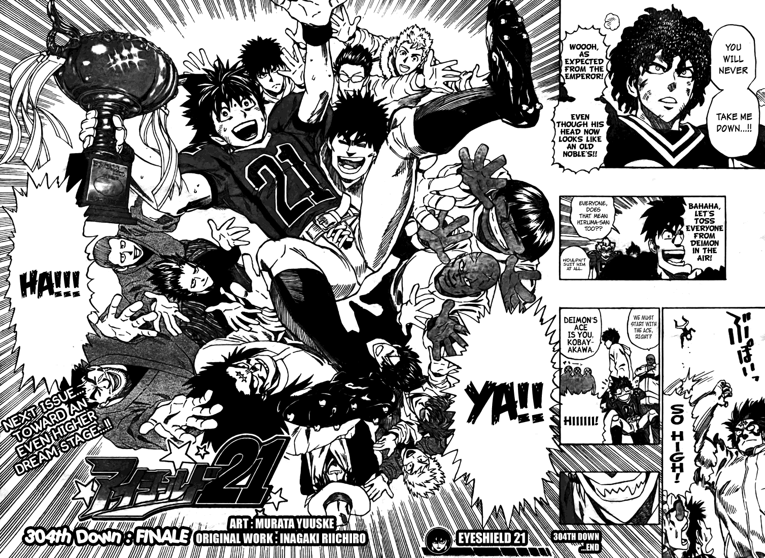 Read Eyeshield 21 ENGLISH Manga Online