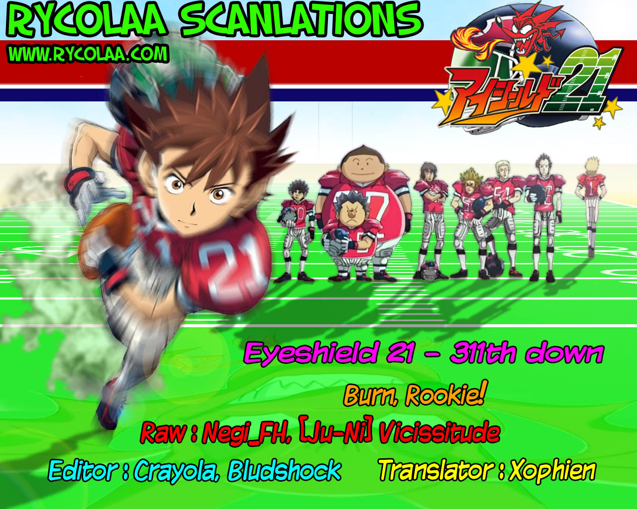 Read Eyeshield 21 ENGLISH Manga Online