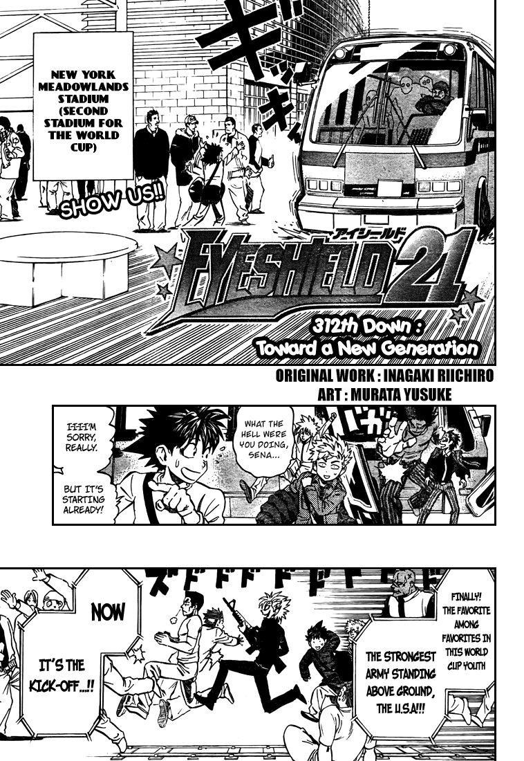 Read Eyeshield 21 ENGLISH Manga Online