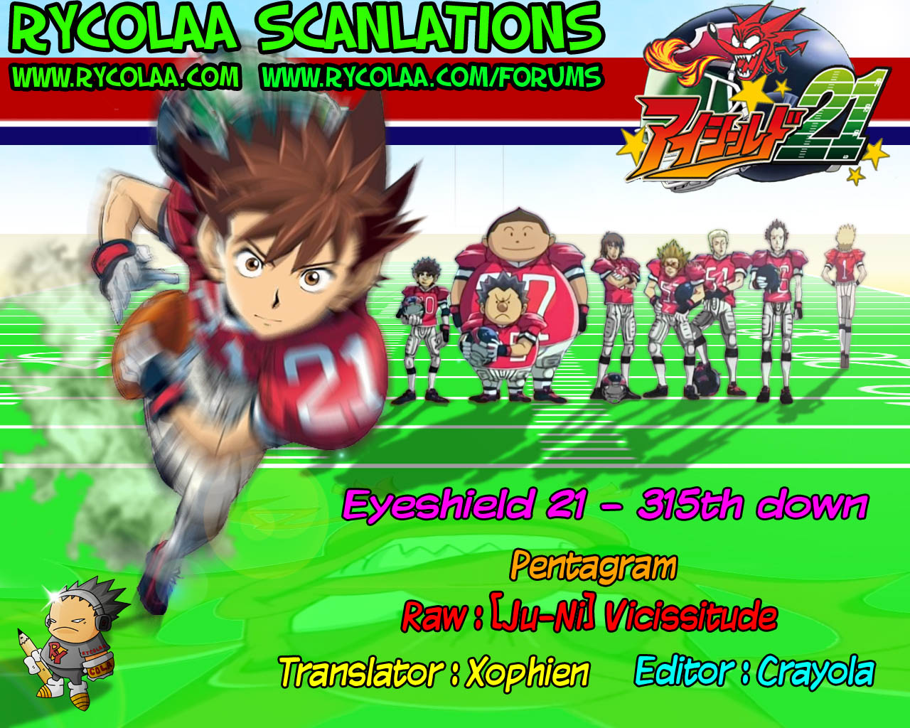 Read Eyeshield 21 ENGLISH Manga Online