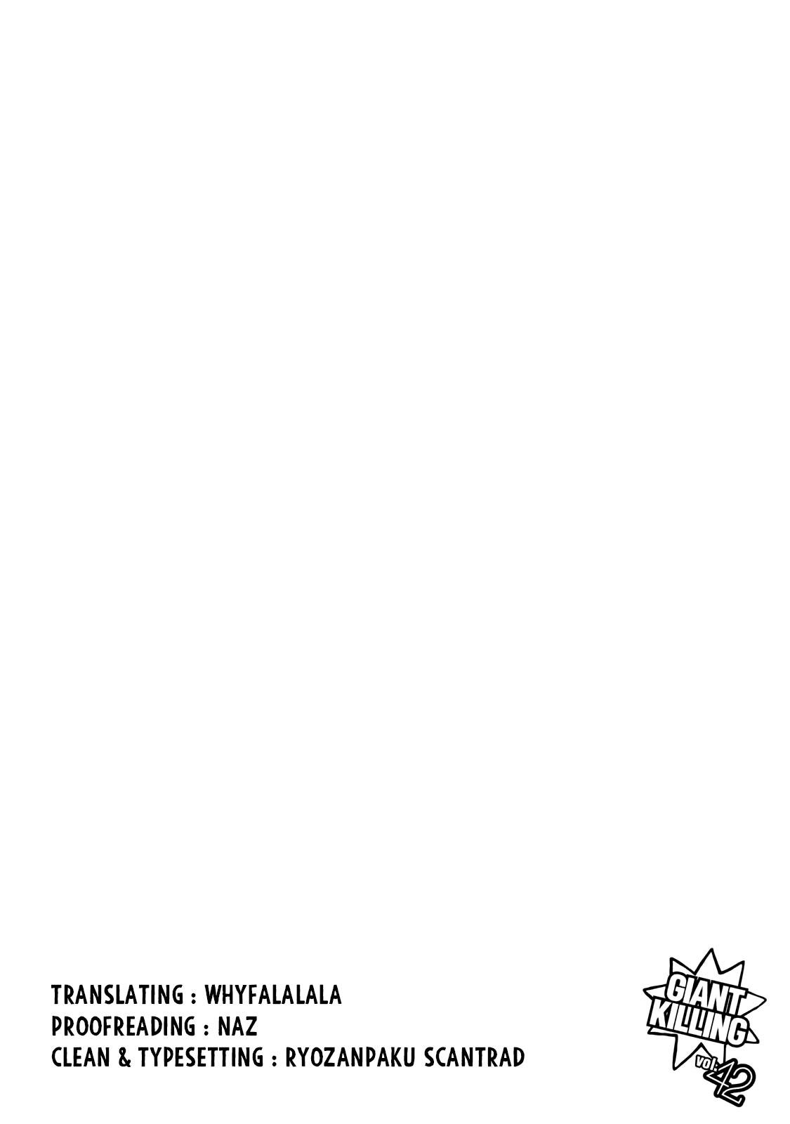 Read Giant Killing ENGLISH Manga Online