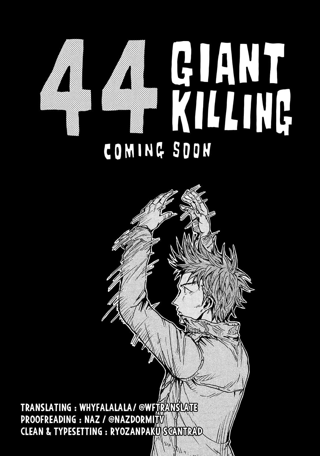 Read Giant Killing ENGLISH Manga Online