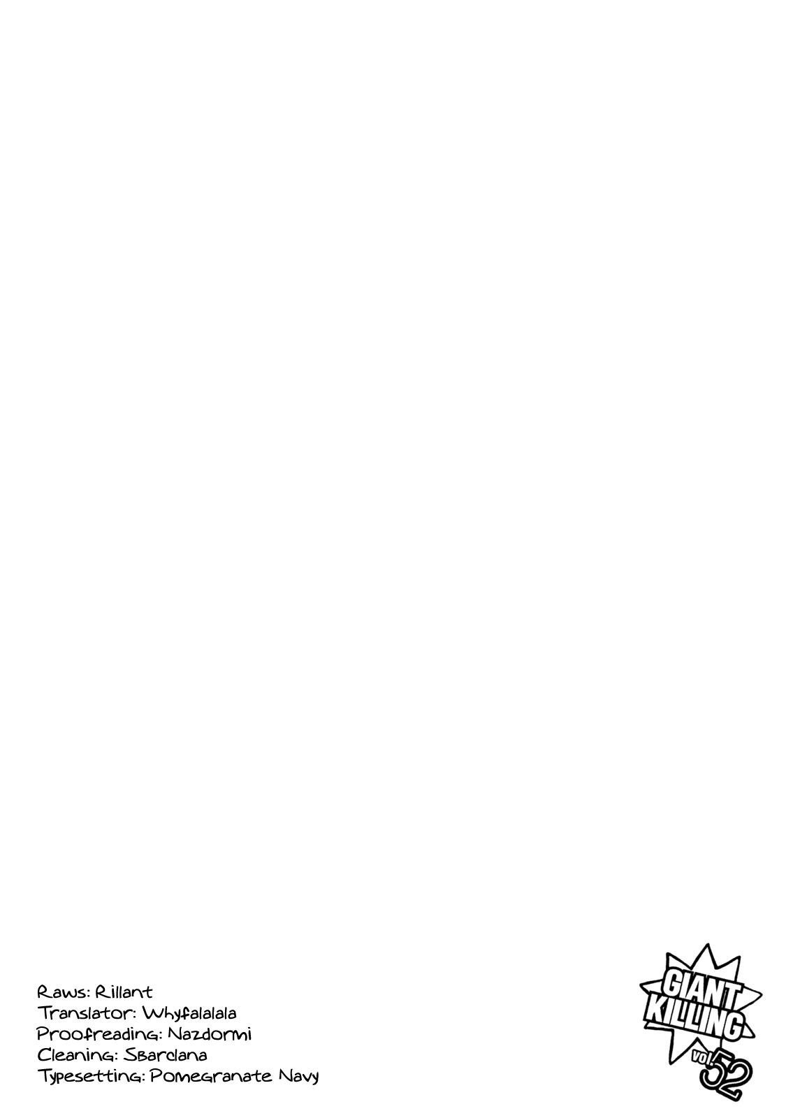 Read Giant Killing ENGLISH Manga Online