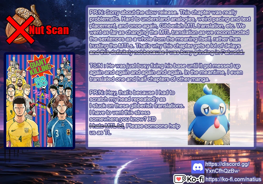 Read Giant Killing ENGLISH Manga Online