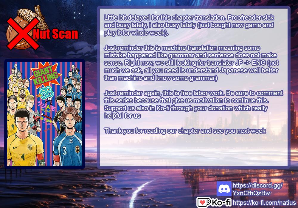 Read Giant Killing ENGLISH Manga Online