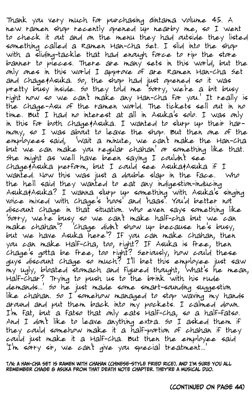 Read Gintama ENGLISH Manga Online