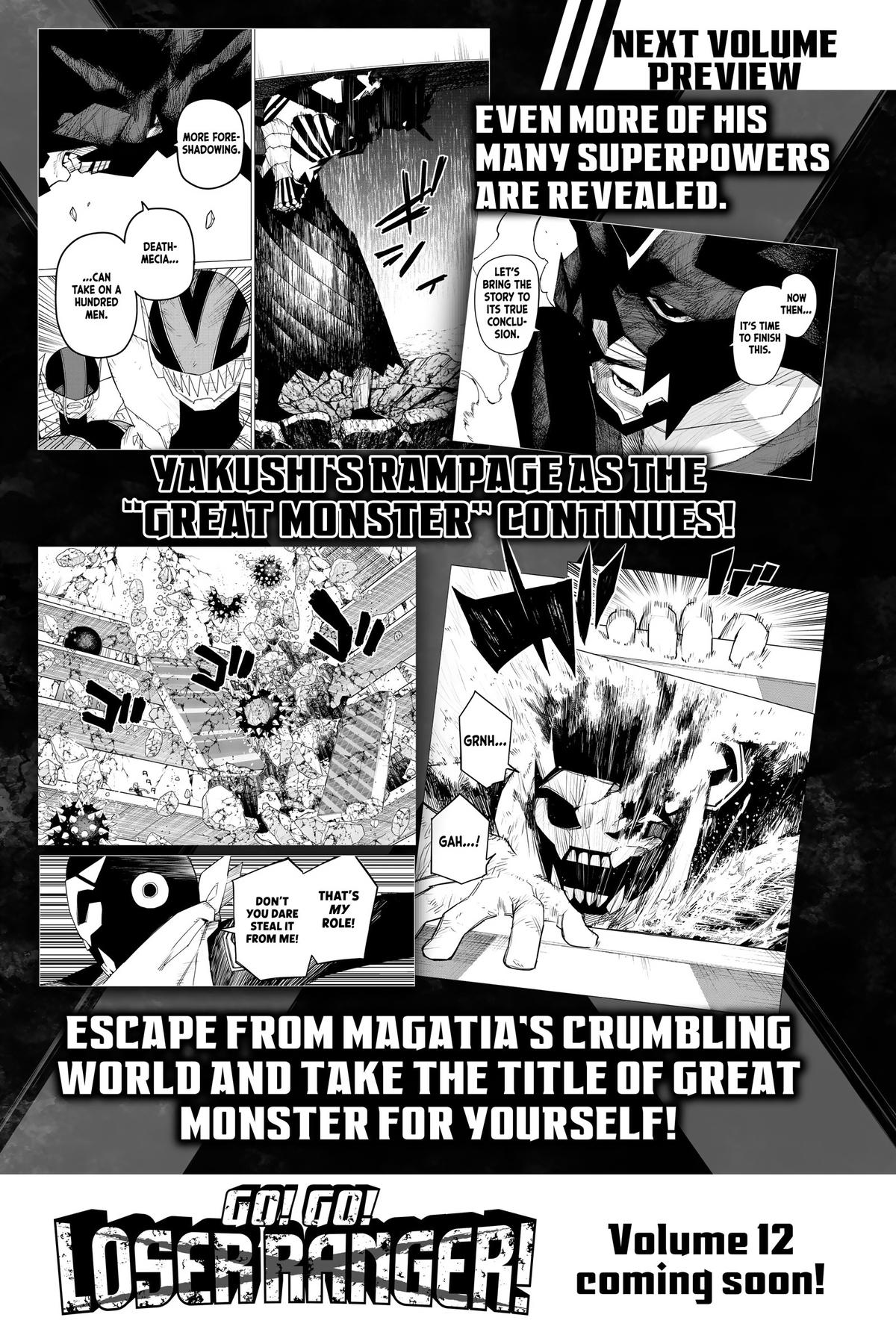 Read Go! Go! Loser Ranger! ENGLISH Manga Online