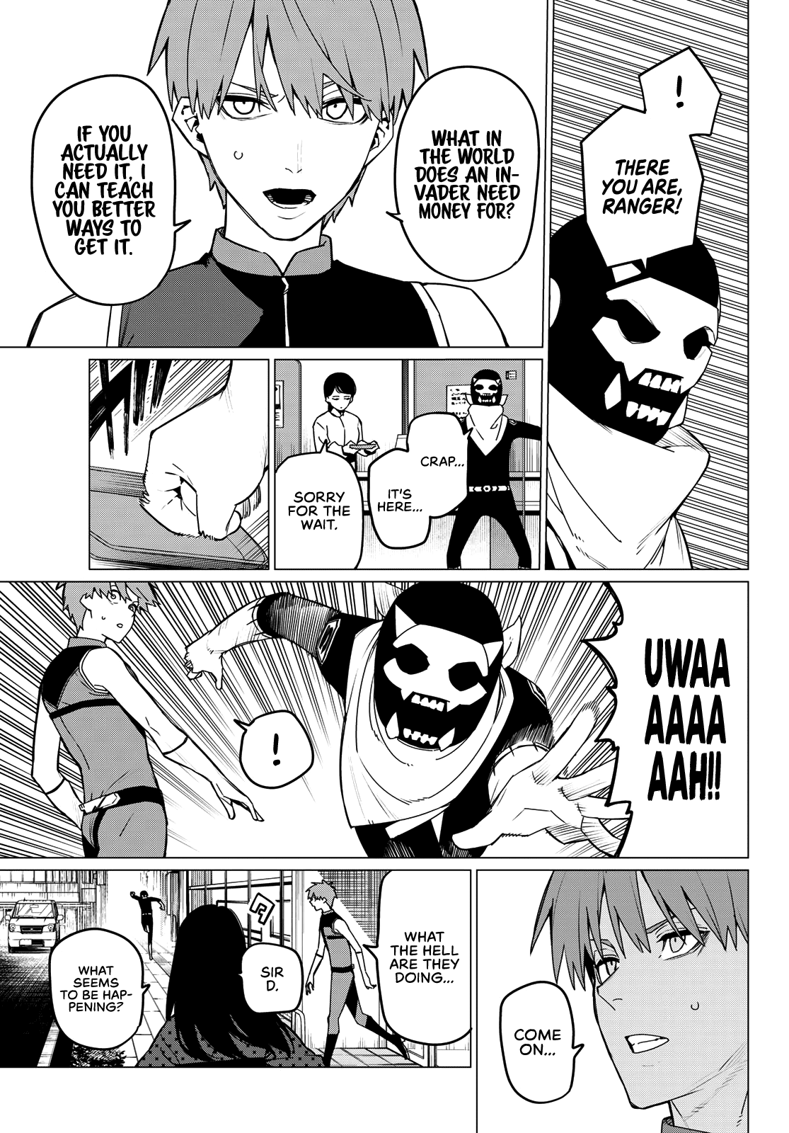 Read Go! Go! Loser Ranger! ENGLISH Manga Online