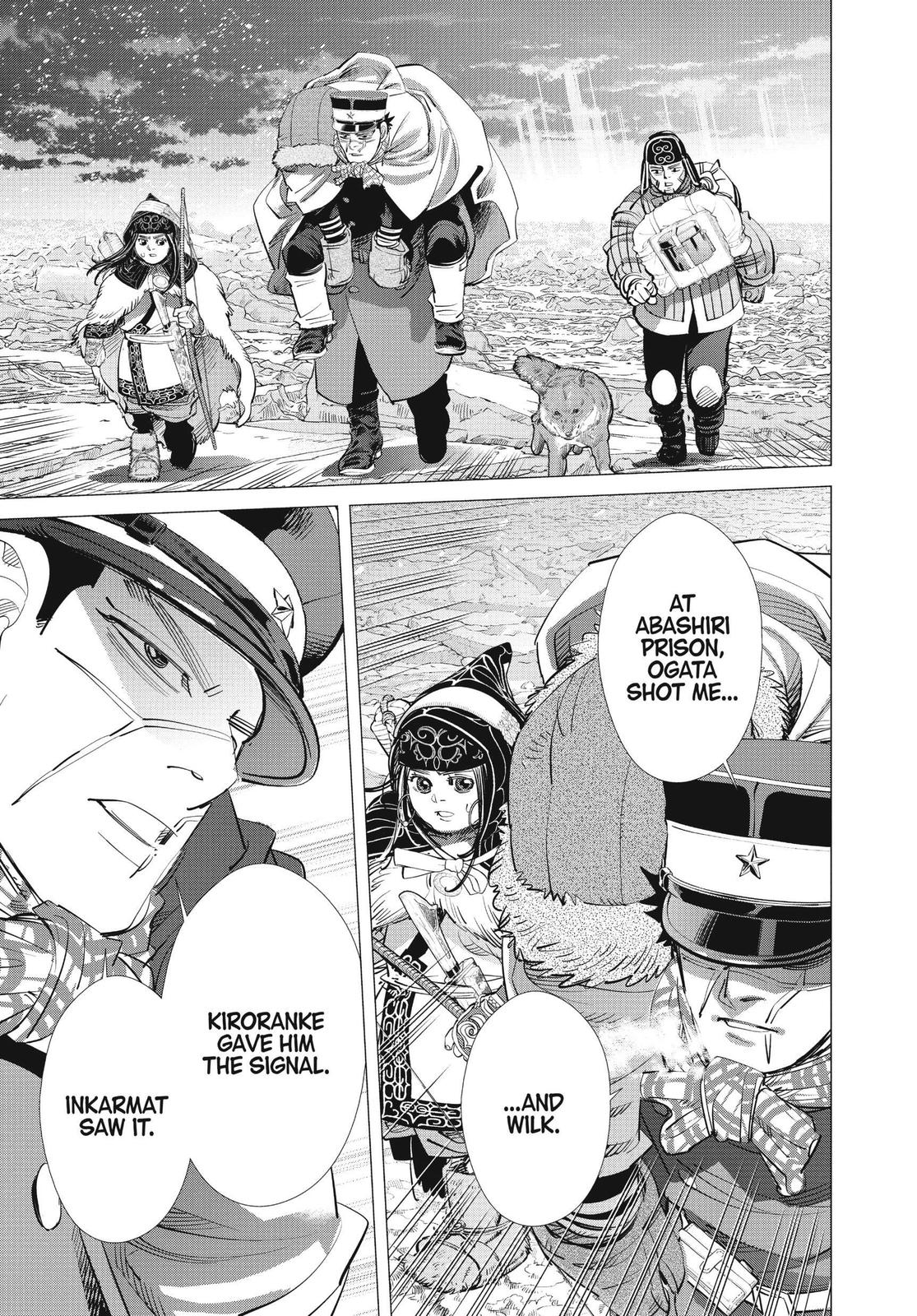 Read Golden Kamuy ENGLISH Manga Online
