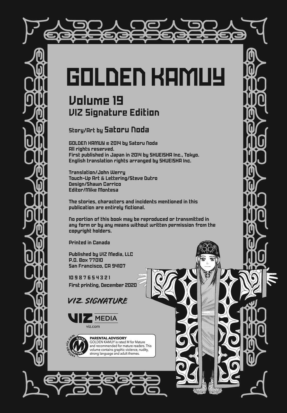 Read Golden Kamuy ENGLISH Manga Online
