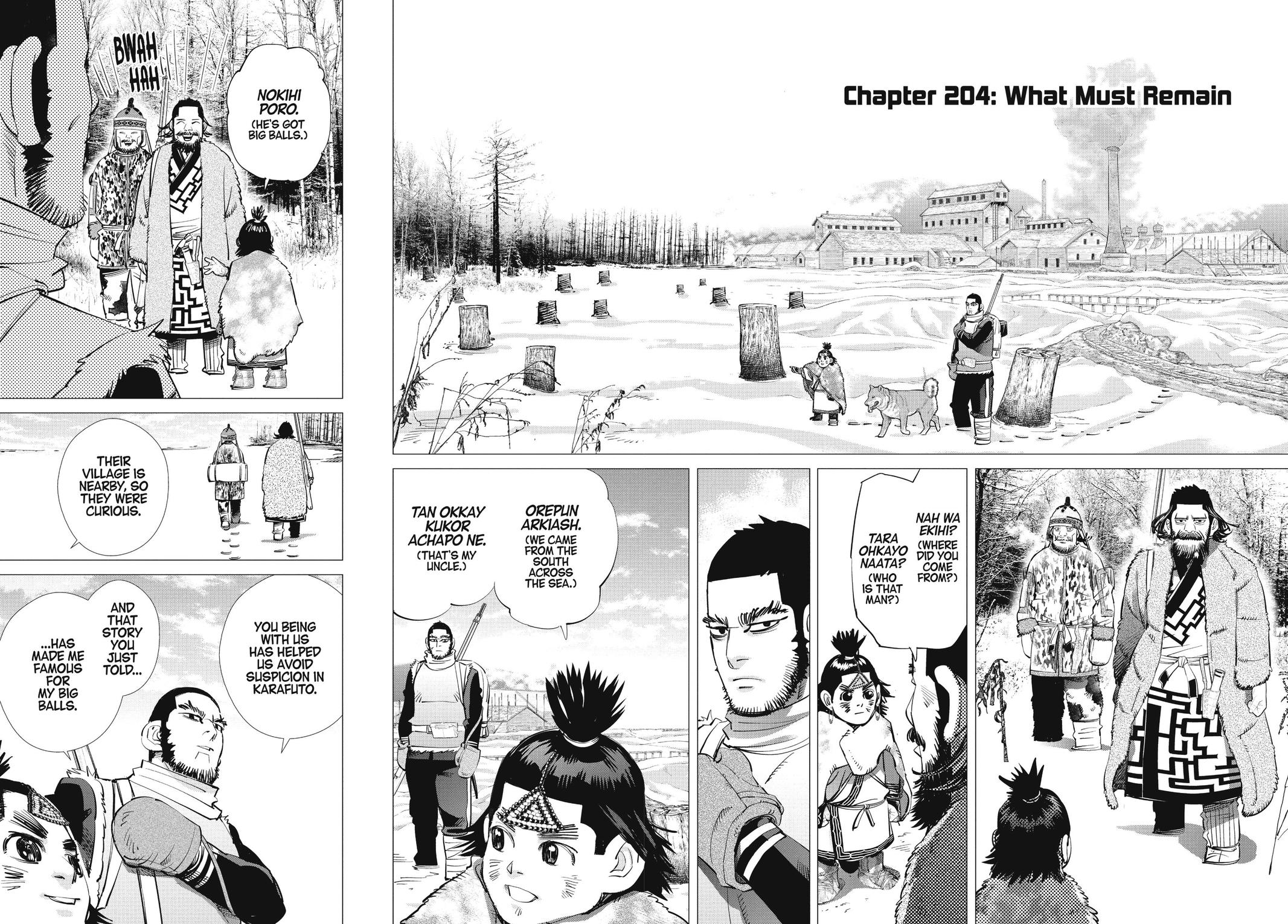 Read Golden Kamuy ENGLISH Manga Online
