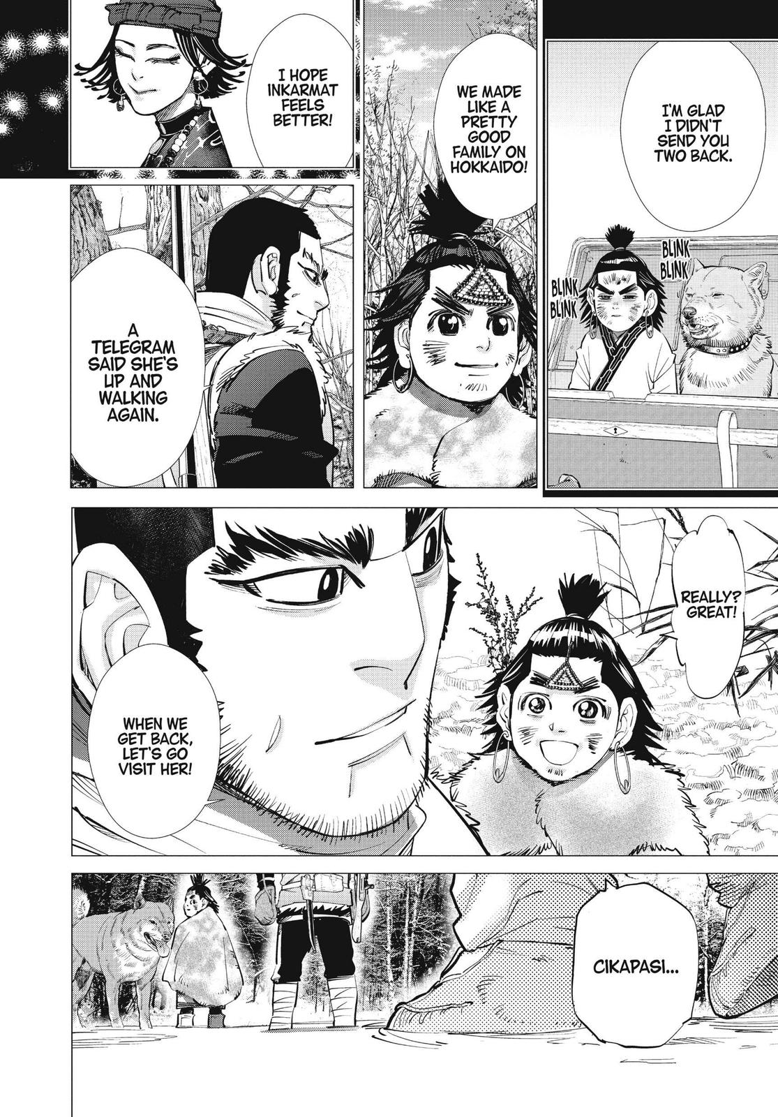 Read Golden Kamuy ENGLISH Manga Online