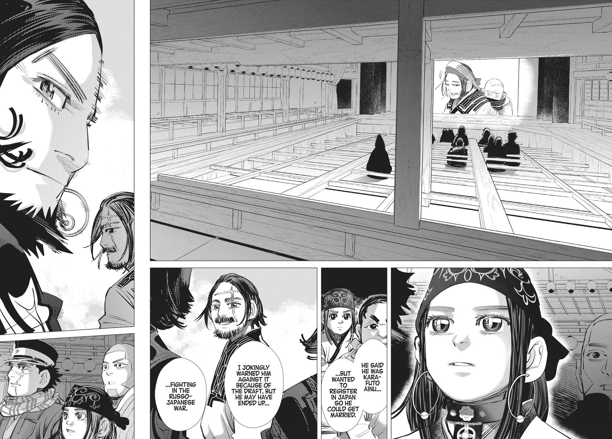 Read Golden Kamuy ENGLISH Manga Online
