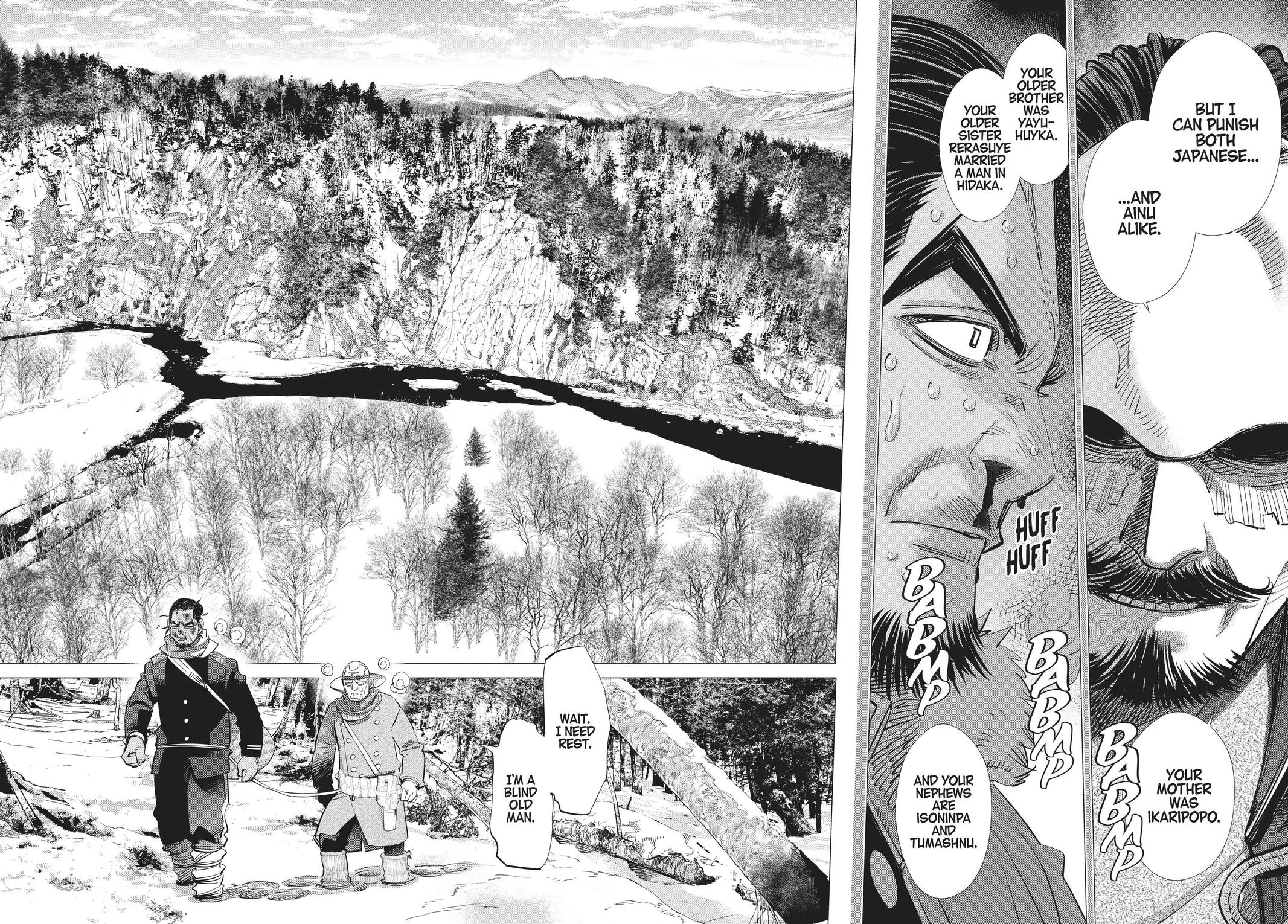 Read Golden Kamuy ENGLISH Manga Online