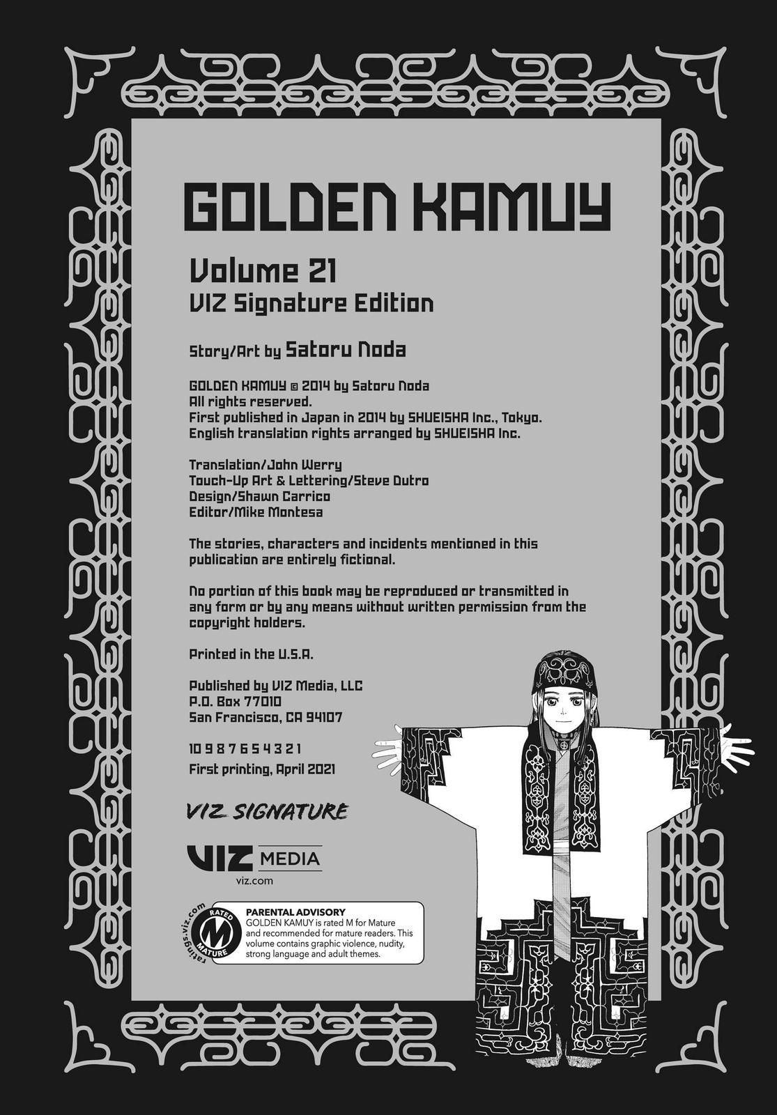 Read Golden Kamuy ENGLISH Manga Online