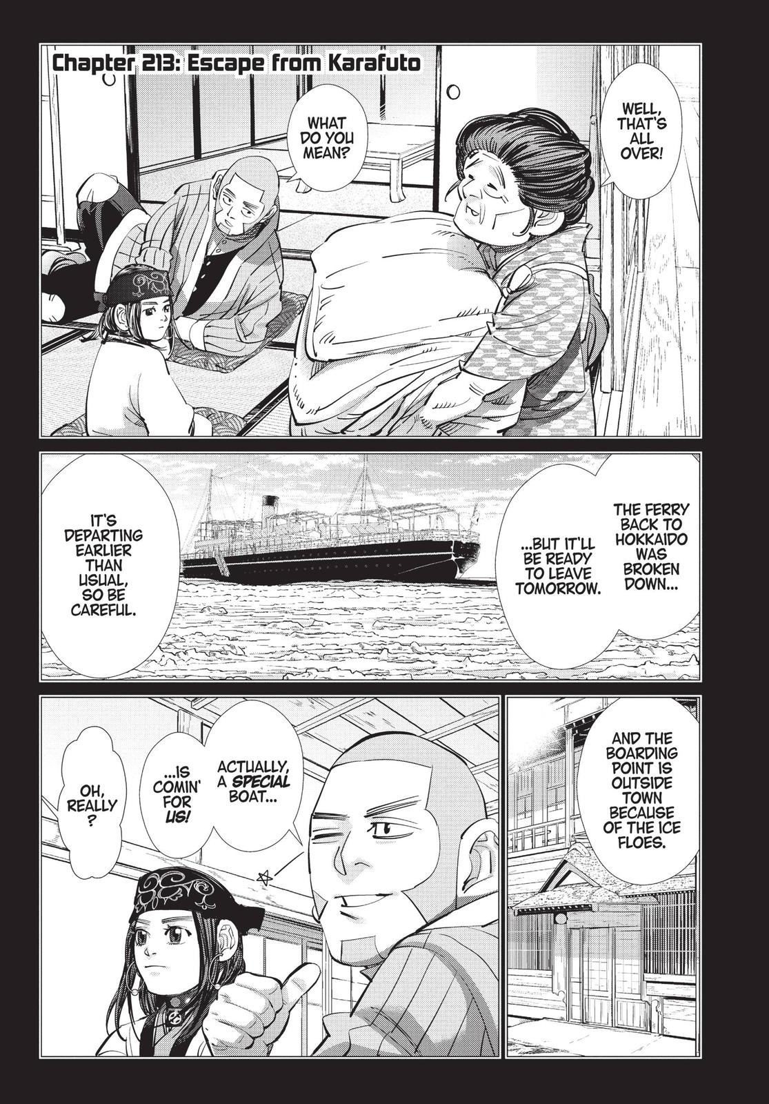 Read Golden Kamuy ENGLISH Manga Online