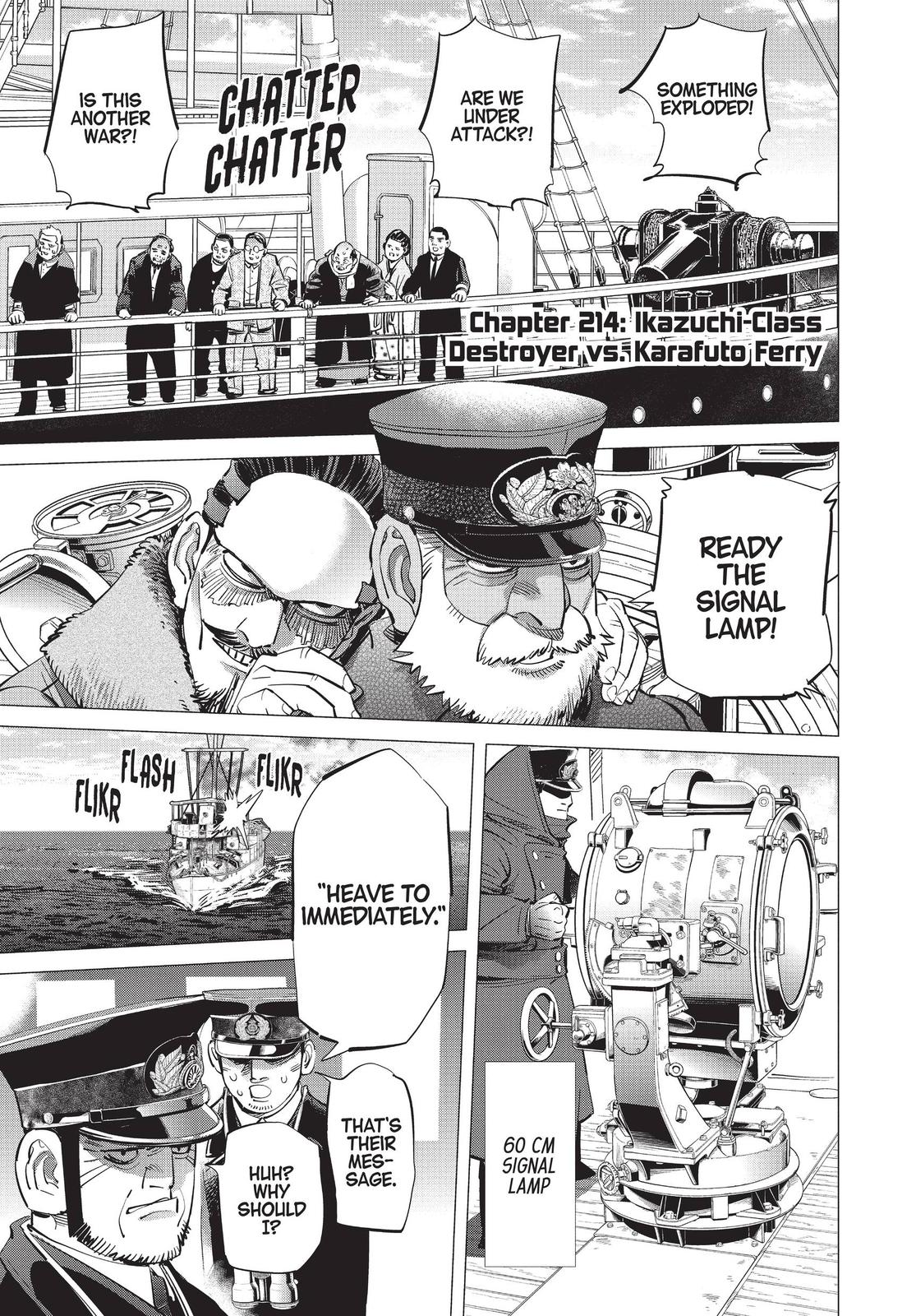 Read Golden Kamuy ENGLISH Manga Online