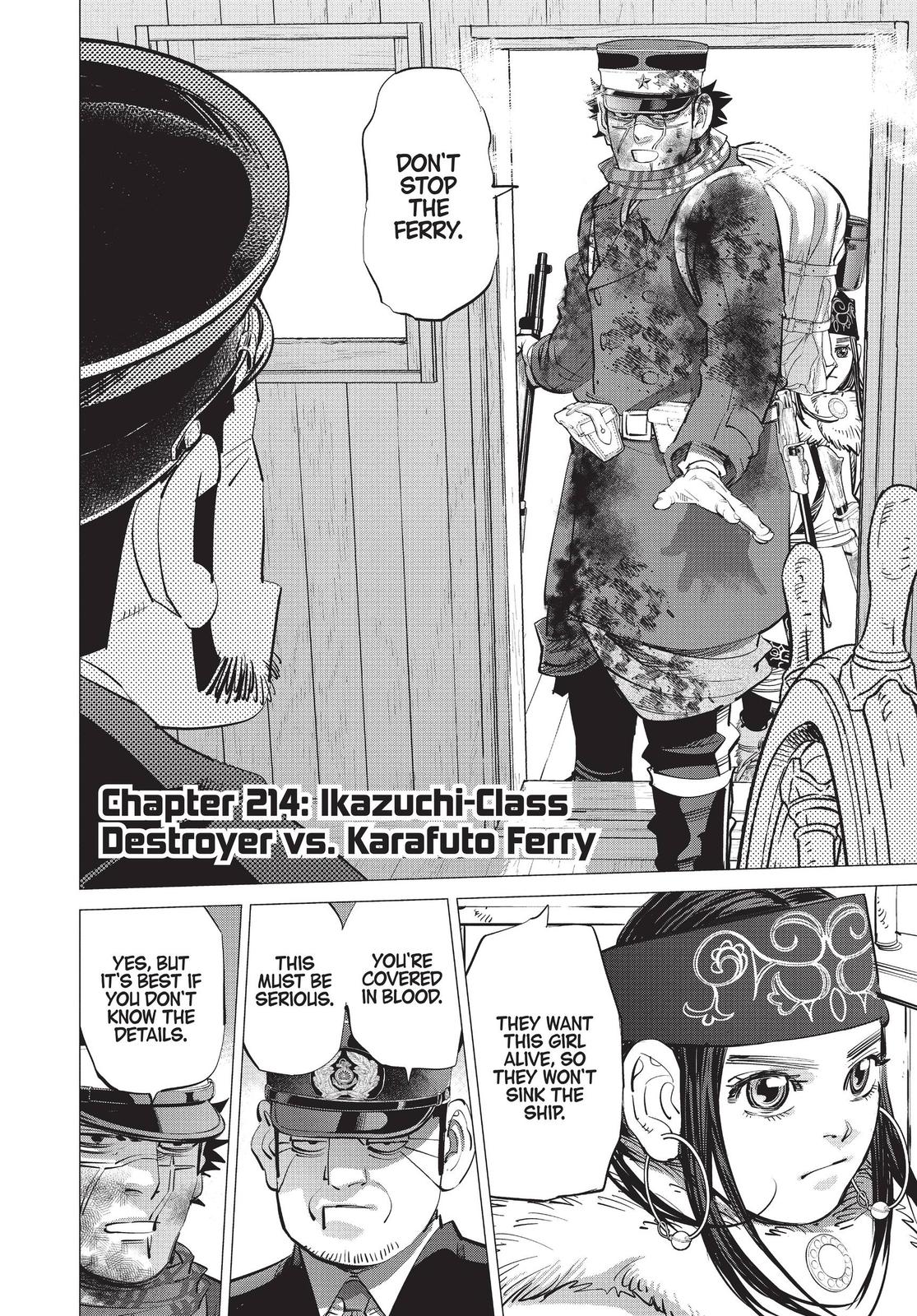Read Golden Kamuy ENGLISH Manga Online