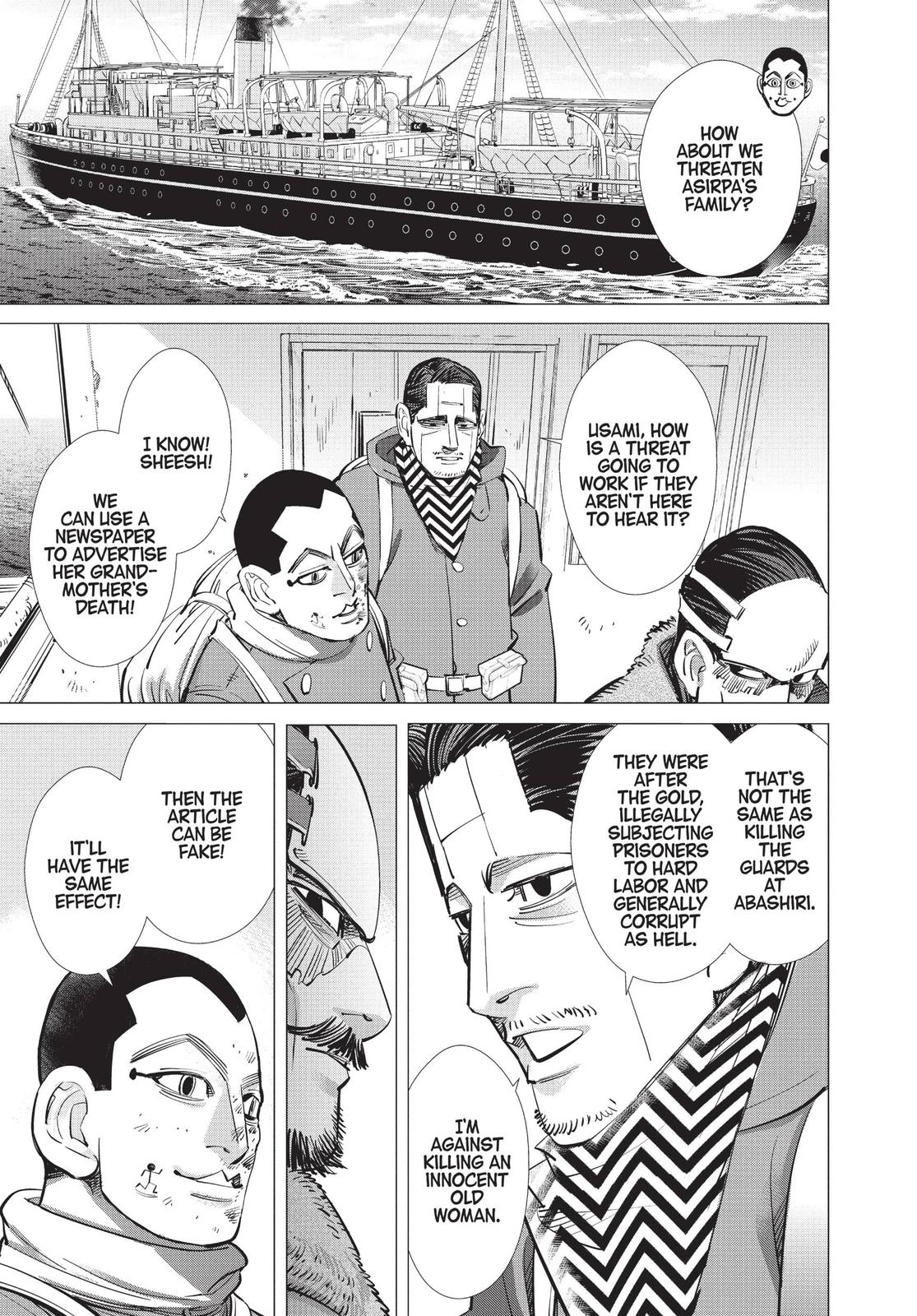 Read Golden Kamuy ENGLISH Manga Online