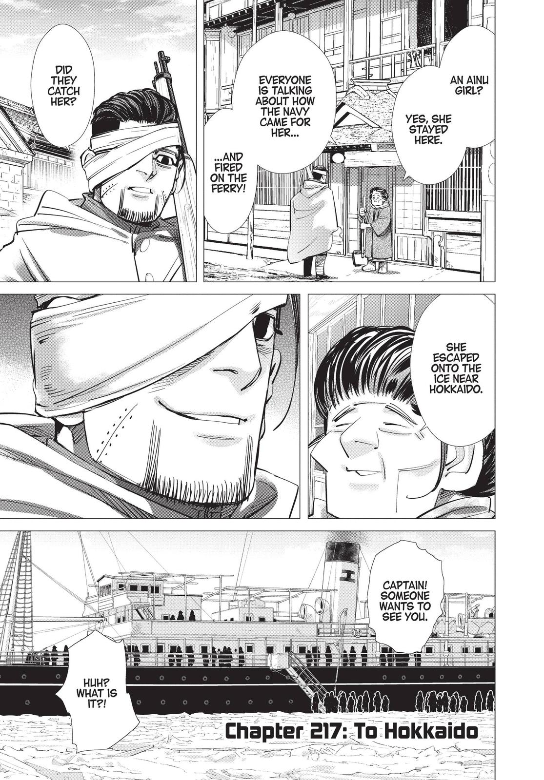 Read Golden Kamuy ENGLISH Manga Online