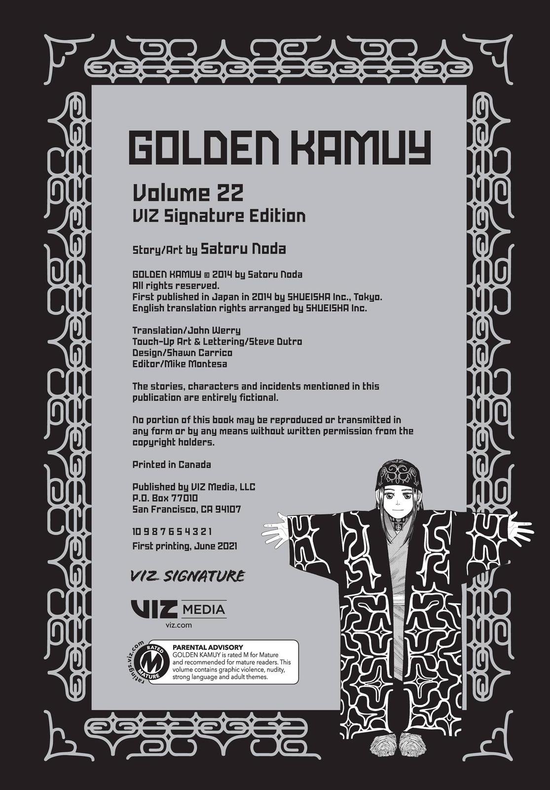 Read Golden Kamuy ENGLISH Manga Online