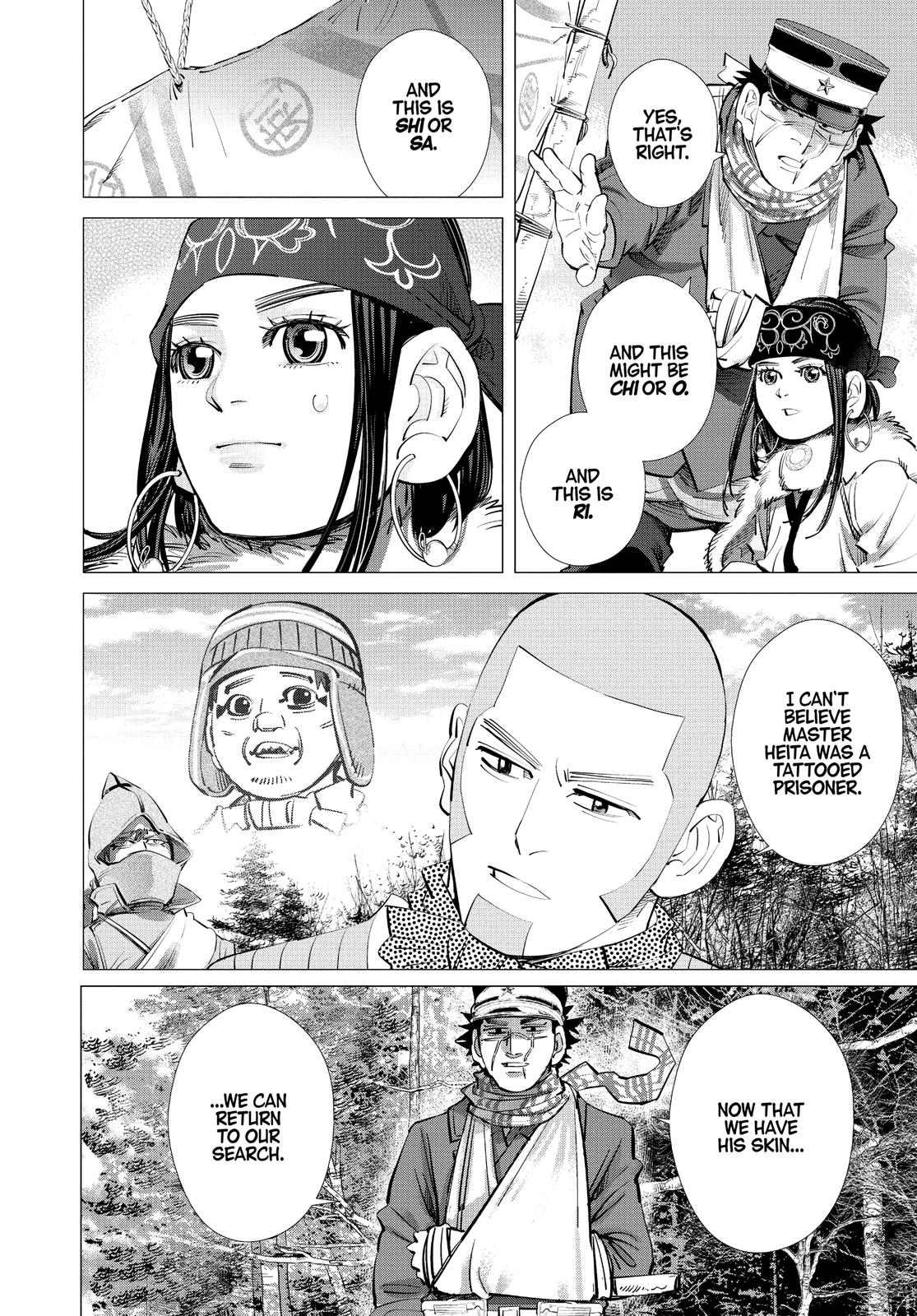Read Golden Kamuy ENGLISH Manga Online