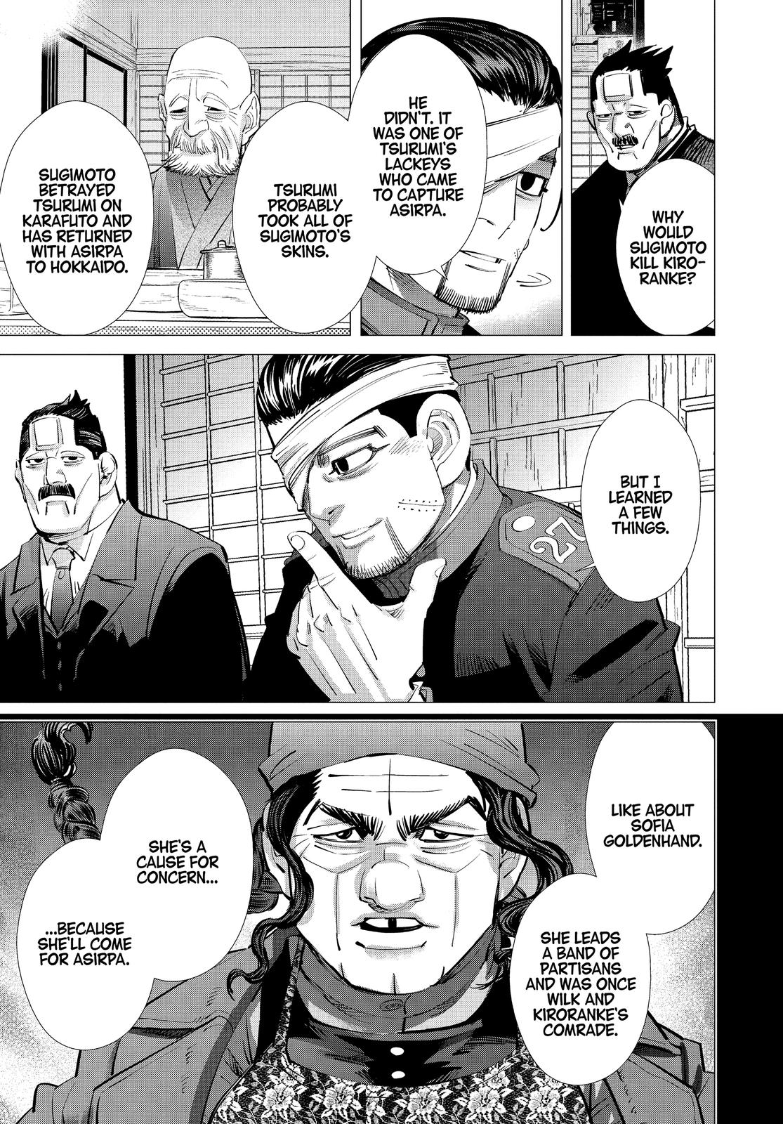 Read Golden Kamuy ENGLISH Manga Online