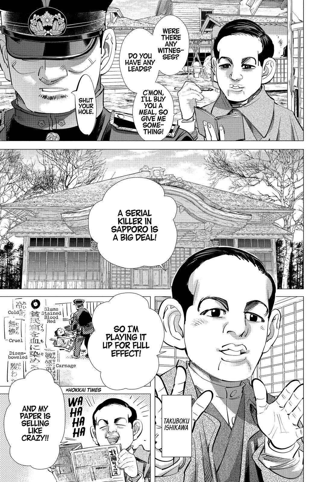 Read Golden Kamuy ENGLISH Manga Online