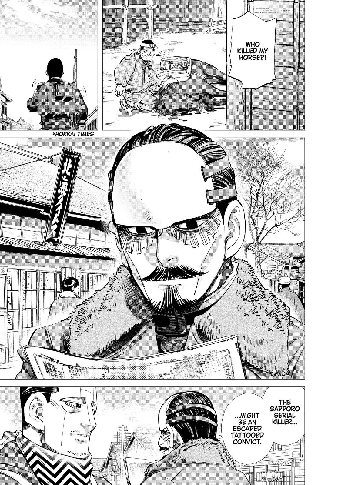 Read Golden Kamuy ENGLISH Manga Online