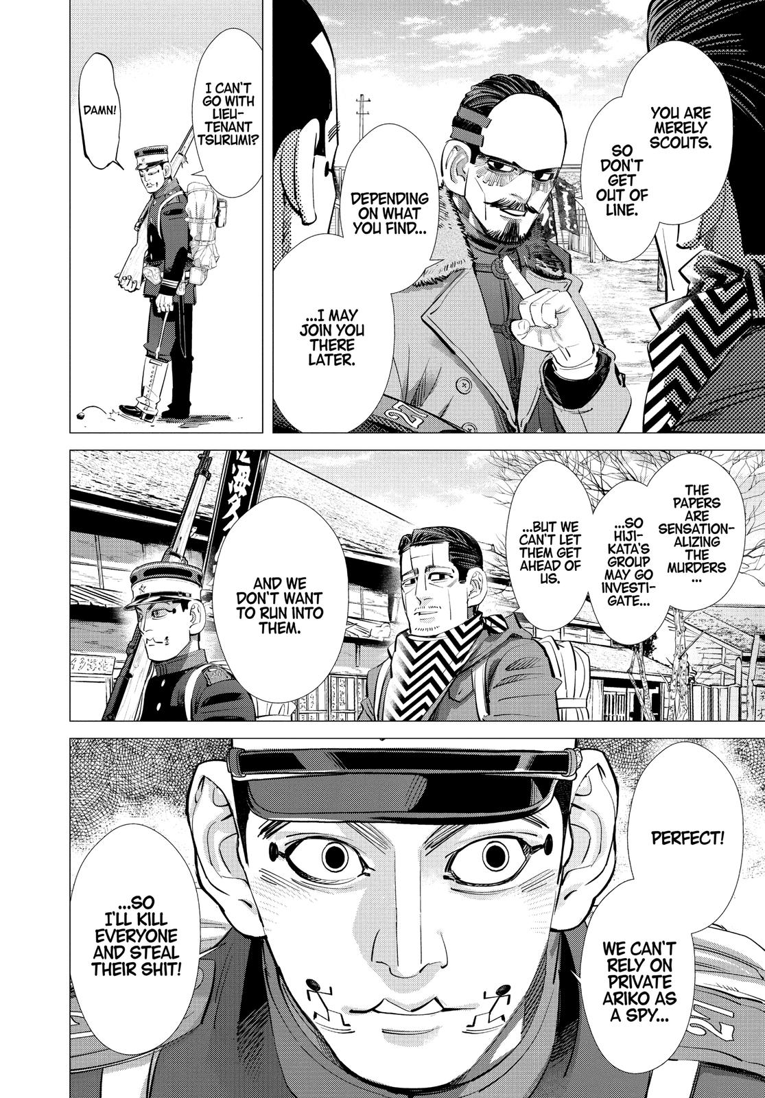 Read Golden Kamuy ENGLISH Manga Online