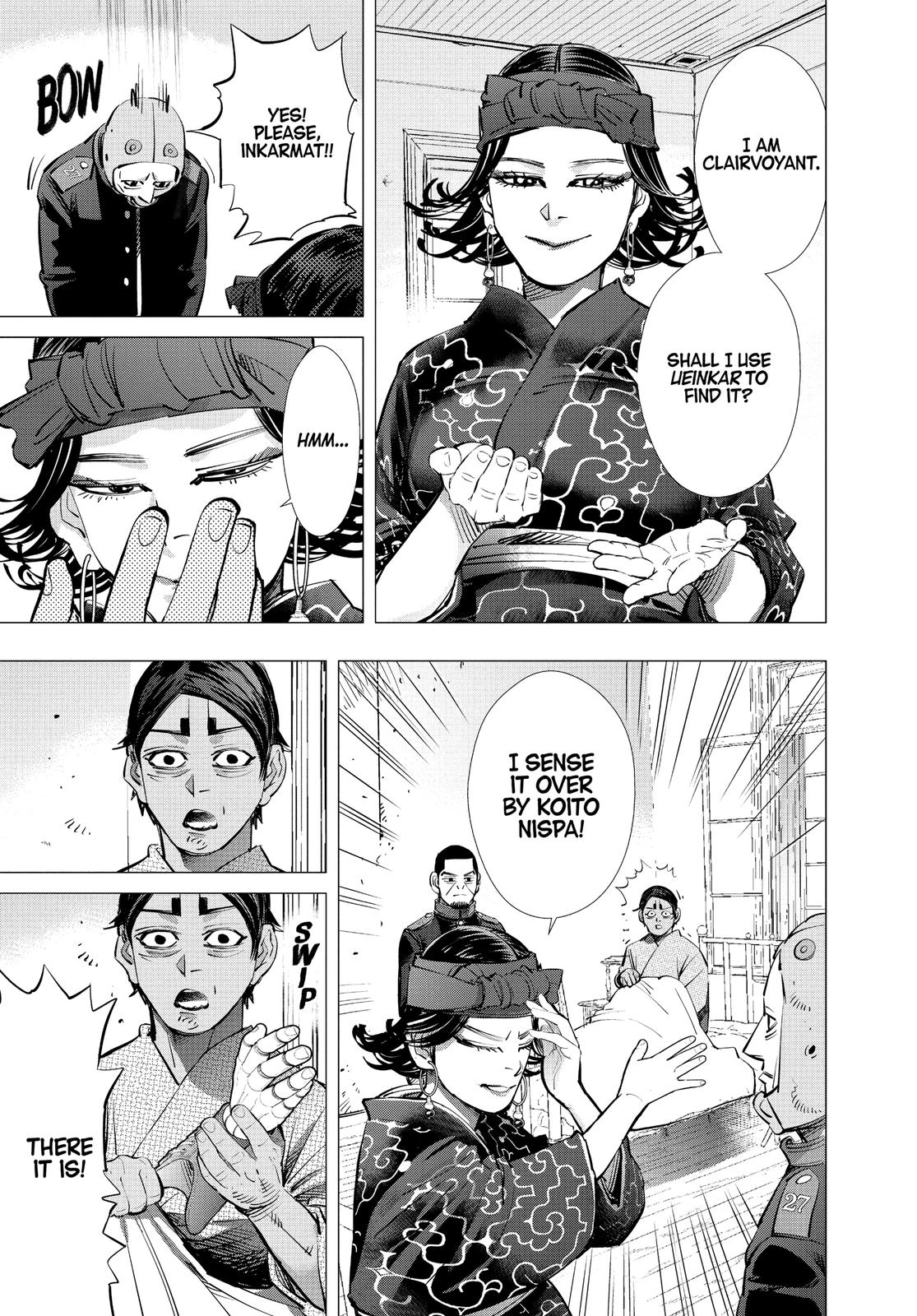 Read Golden Kamuy ENGLISH Manga Online