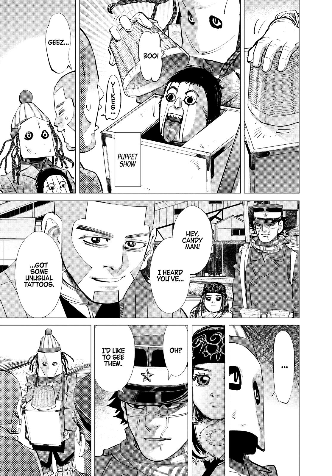 Read Golden Kamuy ENGLISH Manga Online