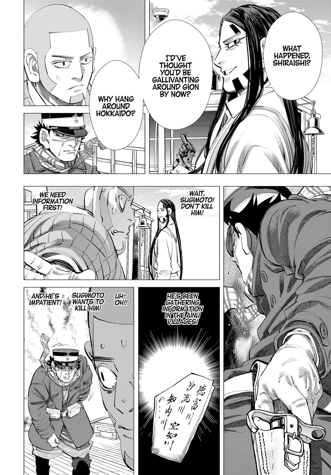 Read Golden Kamuy ENGLISH Manga Online