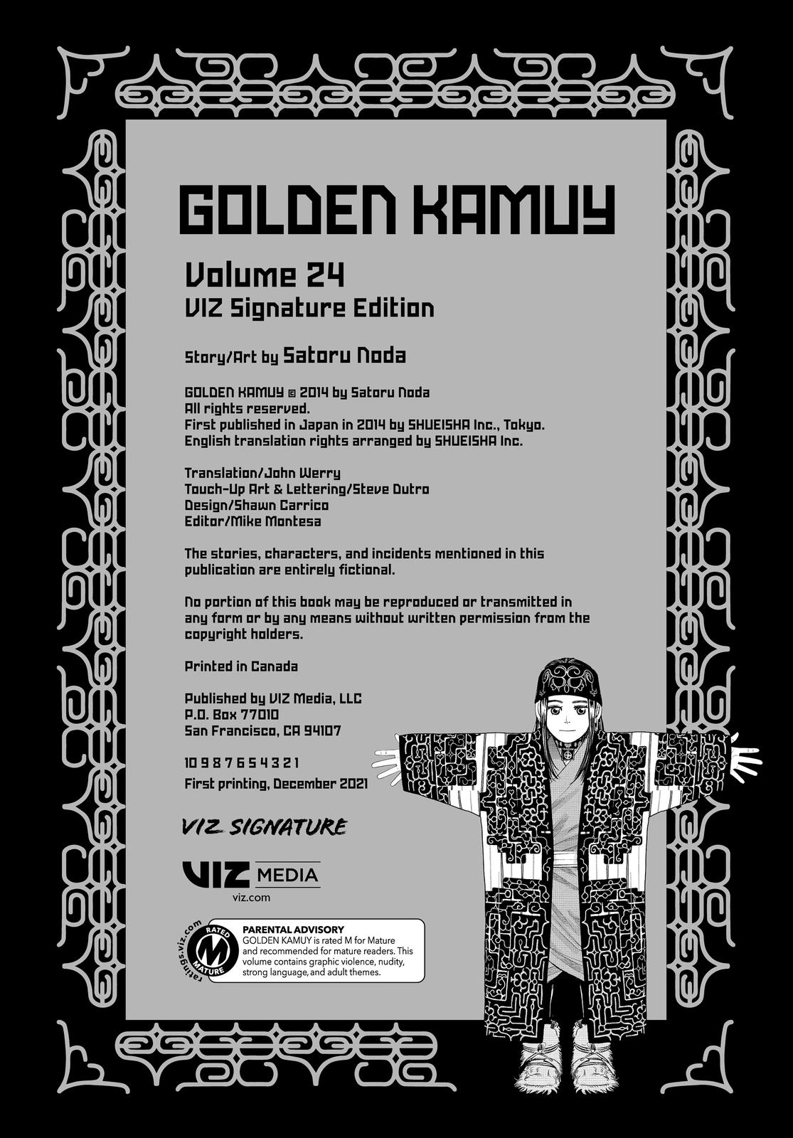 Read Golden Kamuy ENGLISH Manga Online